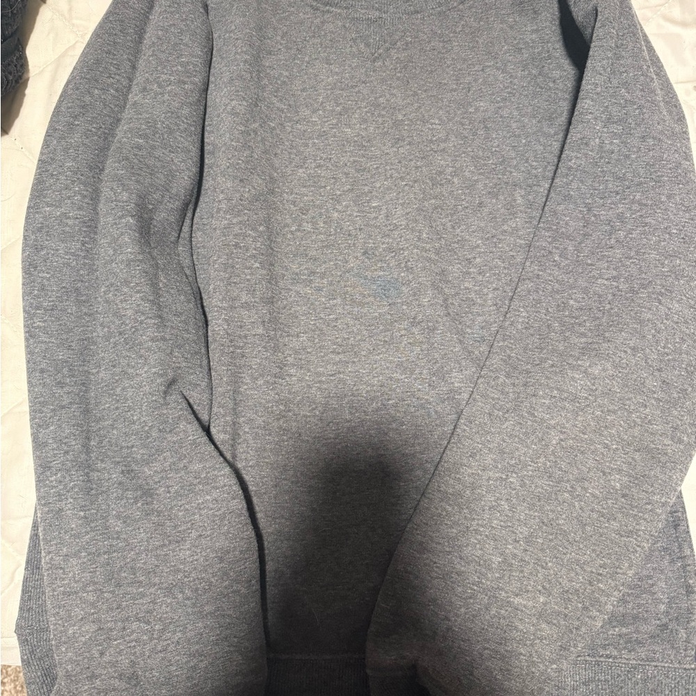 UGG Men's Heather Gray Crewneck Sweater